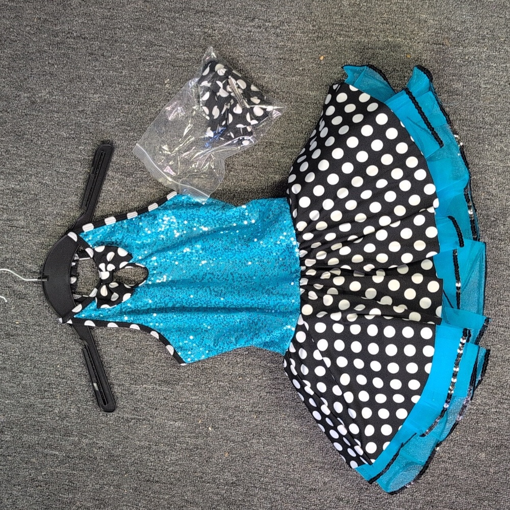 Revolution Blue Dance Costume MC RC20533